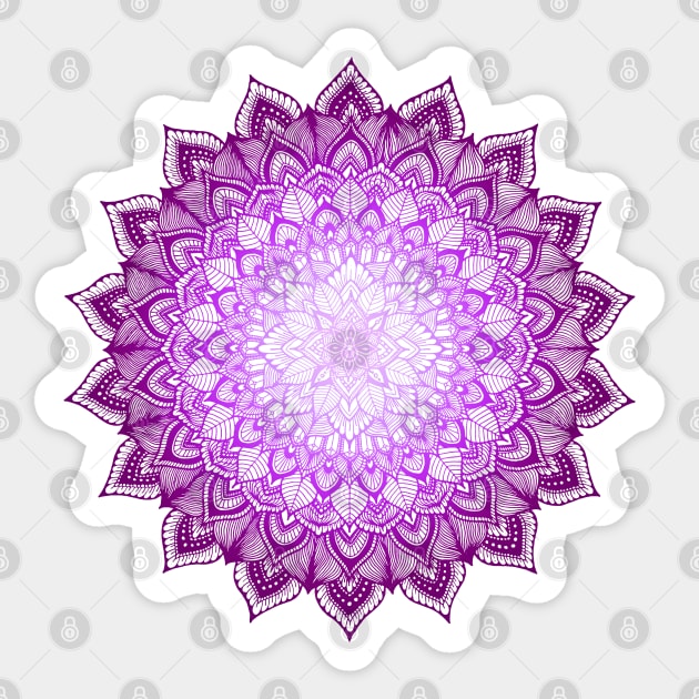 Ornate Mandala Sticker by ElviraDraat